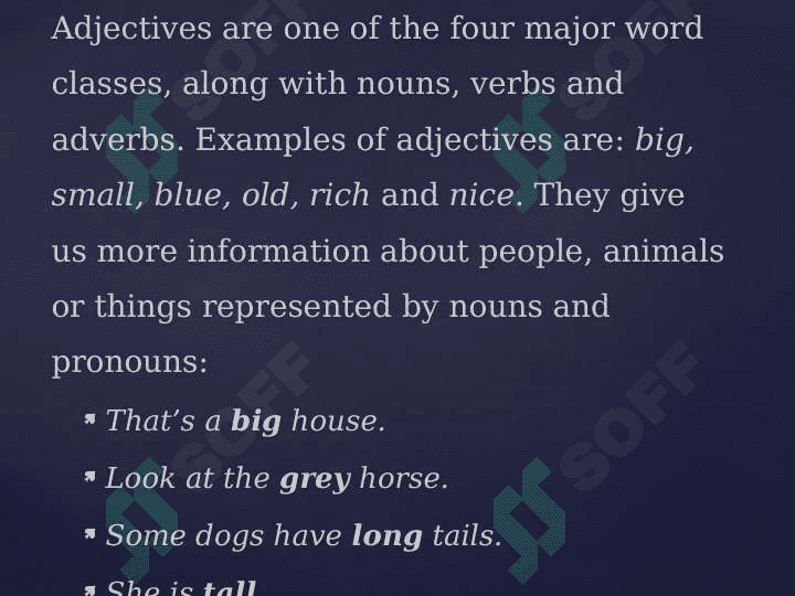 Adjective and Adverb 4
