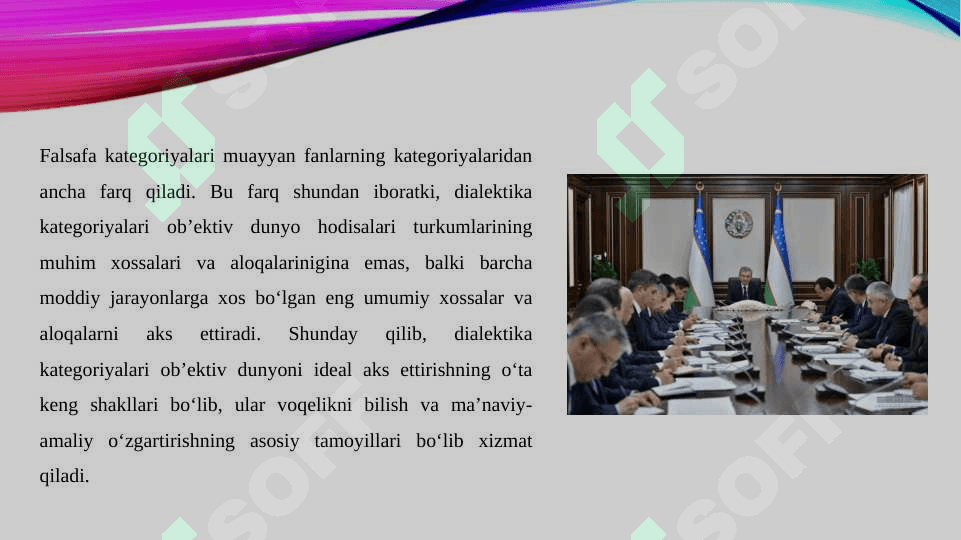 Jamiyat rivojida barqarorlik va beqarorlik nisbati 2