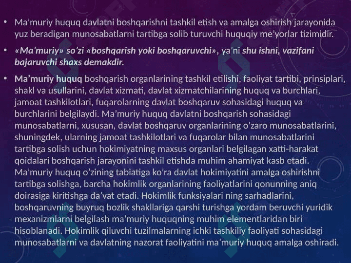 Davlat Boshqaruv organlarining funksiya va vazifalari 3