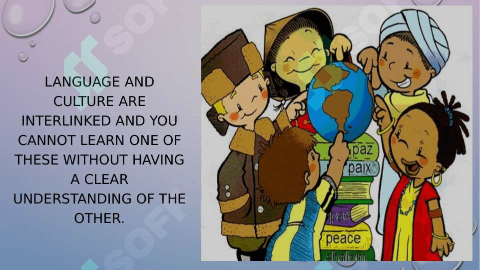 Interrelation of culture and language 2