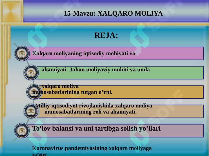 XALQARO MOLIYA 2