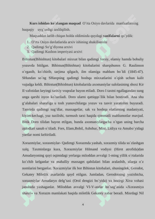 Qadimgi o’rta osiyo davlatlari 4
