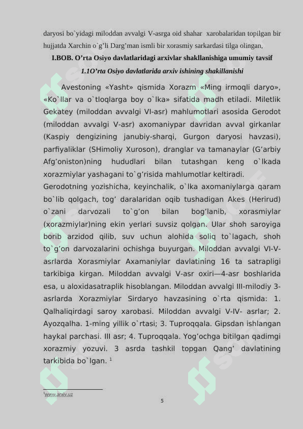 Qadimgi o’rta osiyo davlatlari 5