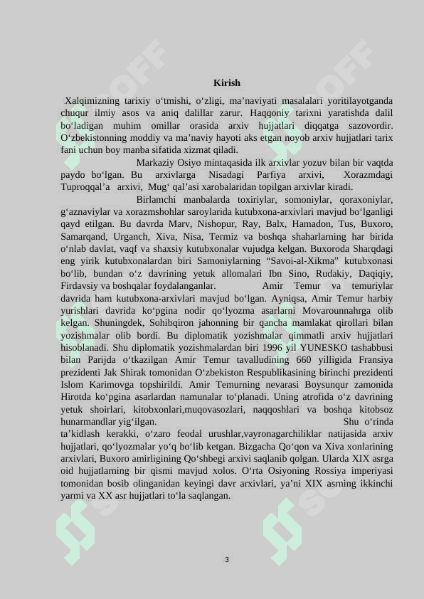 Turkistonda arxiv ishi tarixi (1917-1924 yillarda) 3