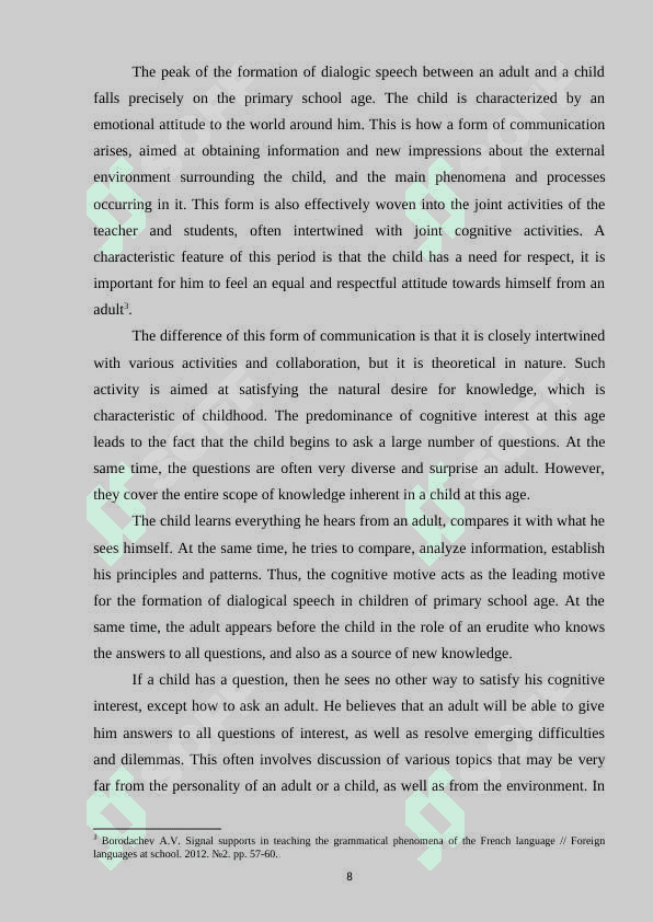 EFFECTIVE WAYS OF IMPROVING SPEAKING SKILLS OF A2 LEVEL LEARNERS 7