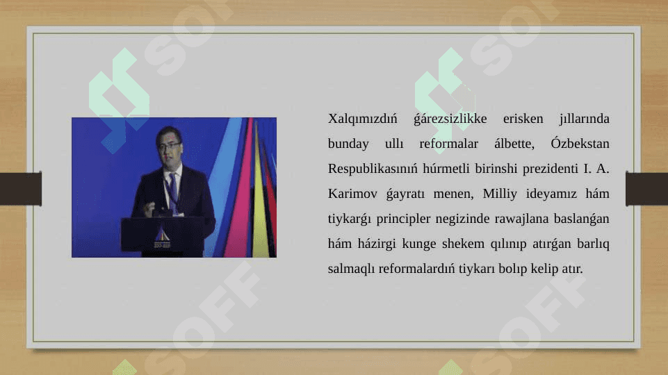 2017-2021 jıllarda Ózbekstan Respublikasın rawajlandırıwdıń bes ústin baģdarı boyınsha Háreketler strategiyasınıń 4-baģdarı 3