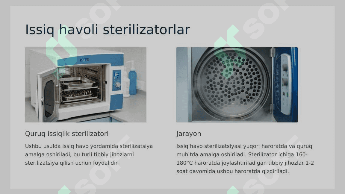 Terapevtik stomatologiyada sterelizatsiya usullari 8
