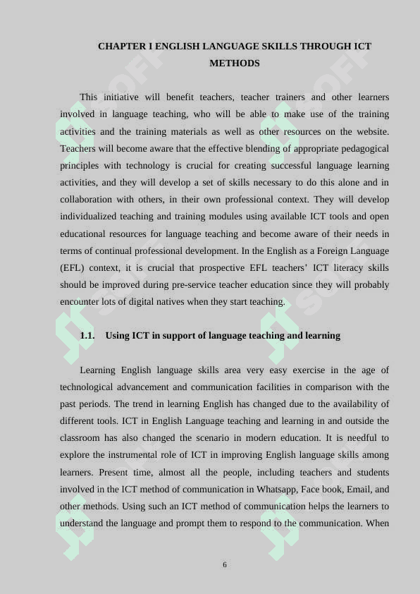 DEVELOPING LEARNERS LANGUAGE AND LEARNING SKILLS THROUGH ICT 5