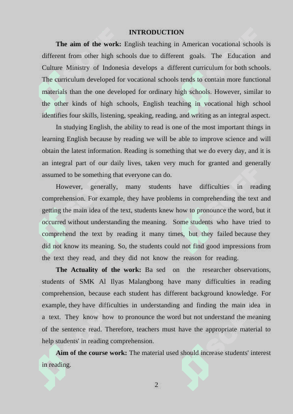 THE ROLE OF AUTHENTIC READING MATERIAL IN IMPROVING CRITICAL THINKING COLLEGE STUDENTS 2