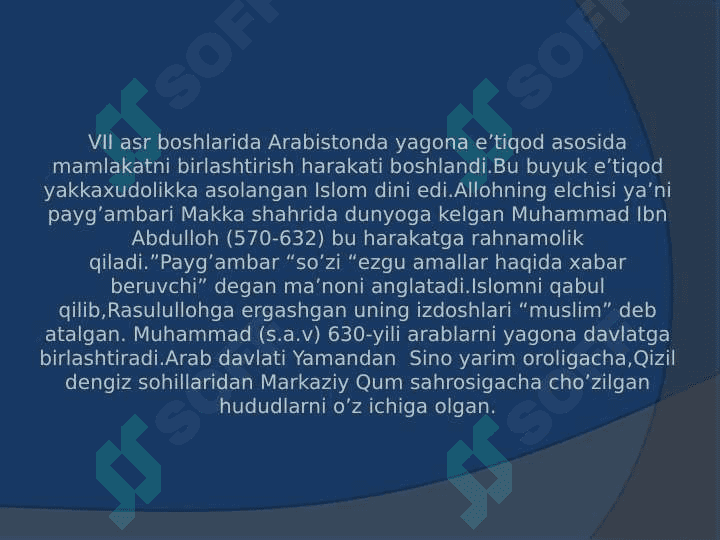 Islom ta'limoti
asoslari 5