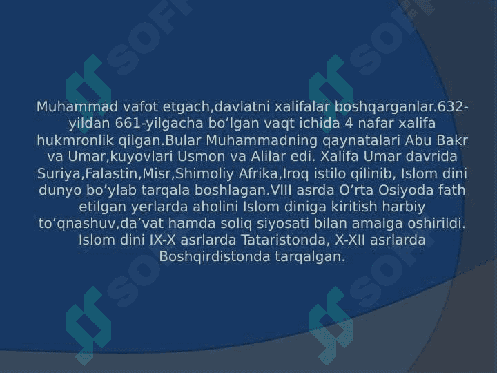 Islom ta'limoti
asoslari 6
