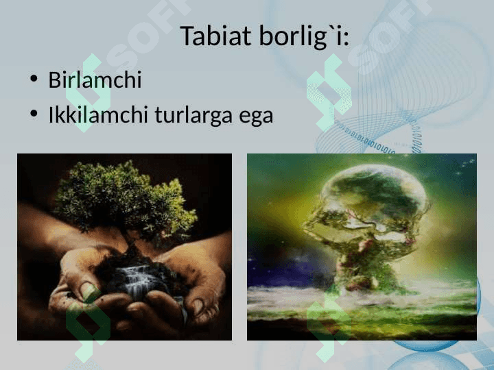 Borliq (ontologiya) va rivojlanish falsafasi 6