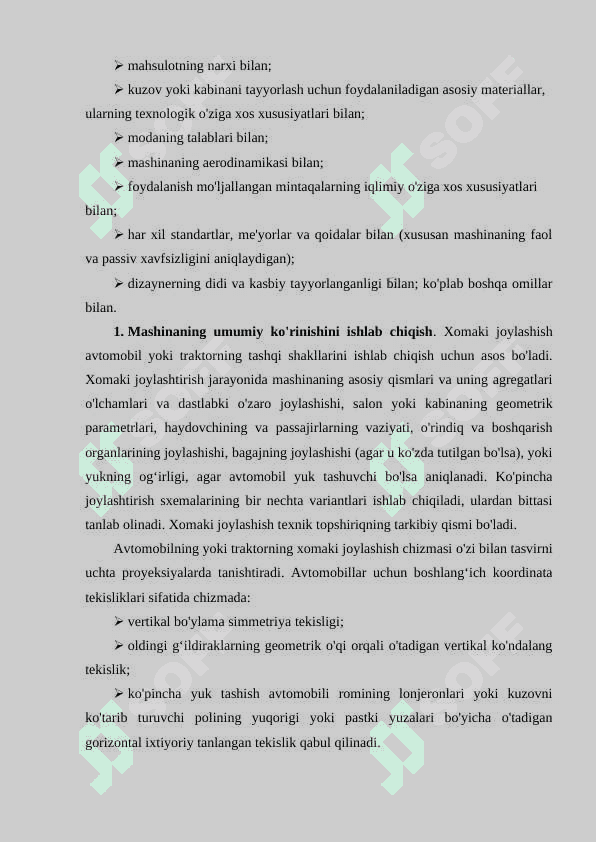 TRANSPORT VOSITALARINING KUZOV VA KABINALARI LOYIHALASHDA ERGONOMIK TALABLAR 4
