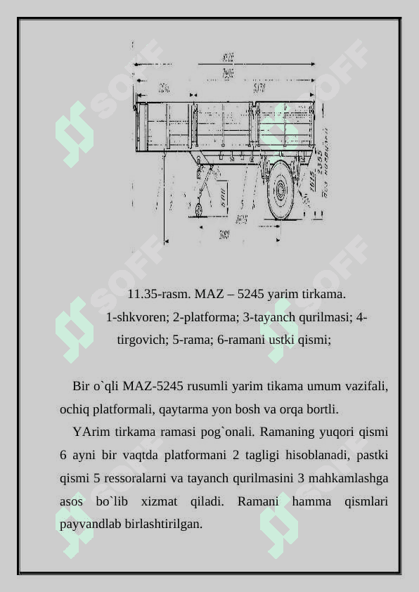 Yuk va tirkama transport vositalari 3