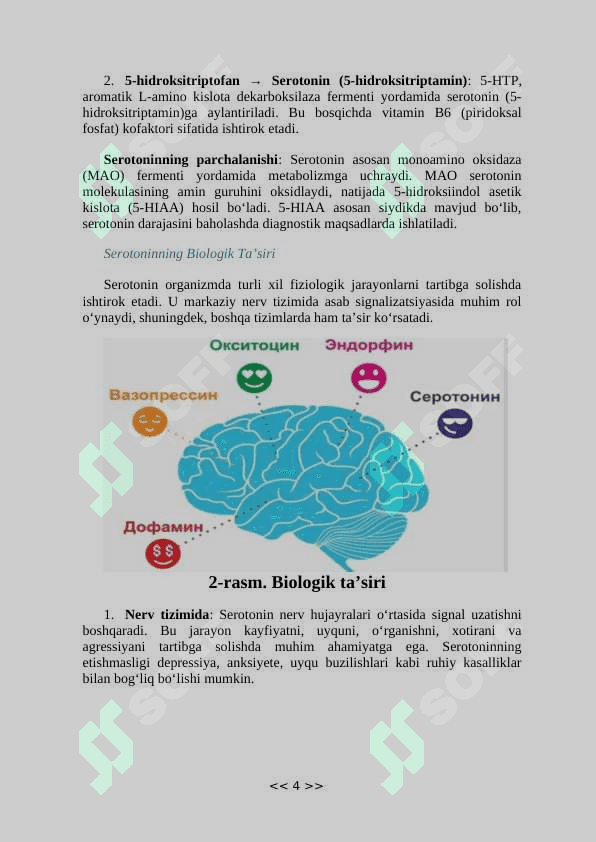 Gormonlar. Prostaglandinlar va ularning ahamiyati 4