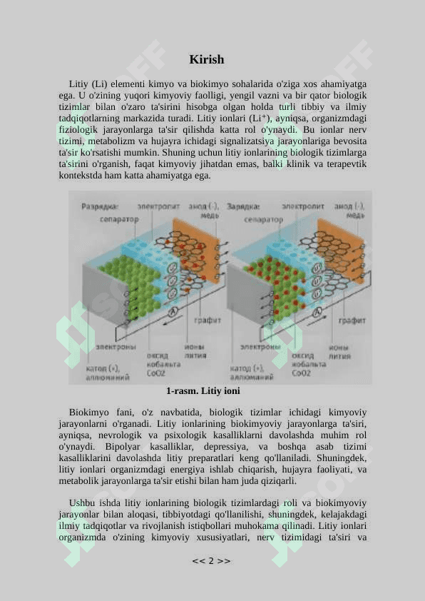 Noorganik ionlar va ularning funksiyalari 2