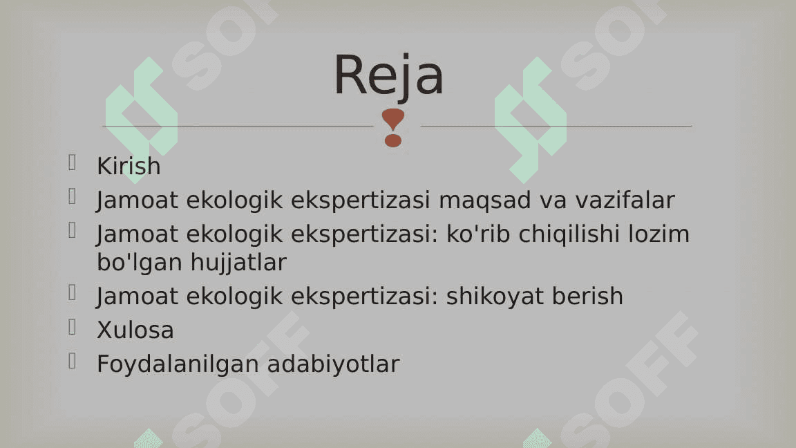 Jamoat Ekologik ekspertizasi 2