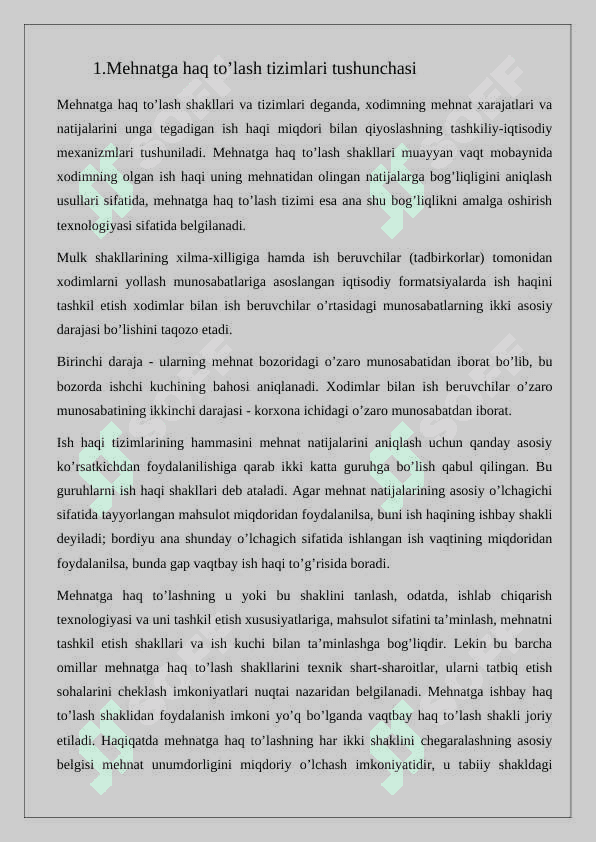 MEHNATGA HAQ TO’LASH TIZIMLARI 3