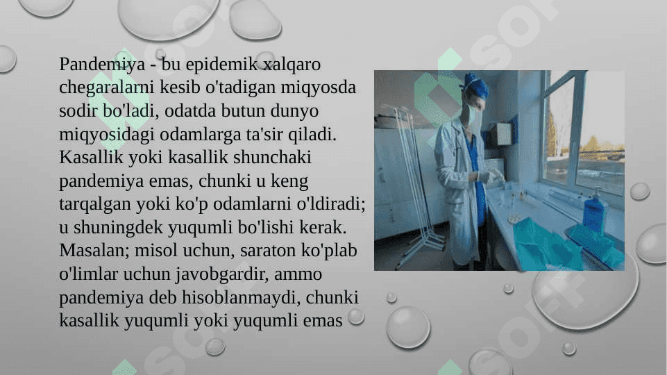 Pandemiya nima? 4