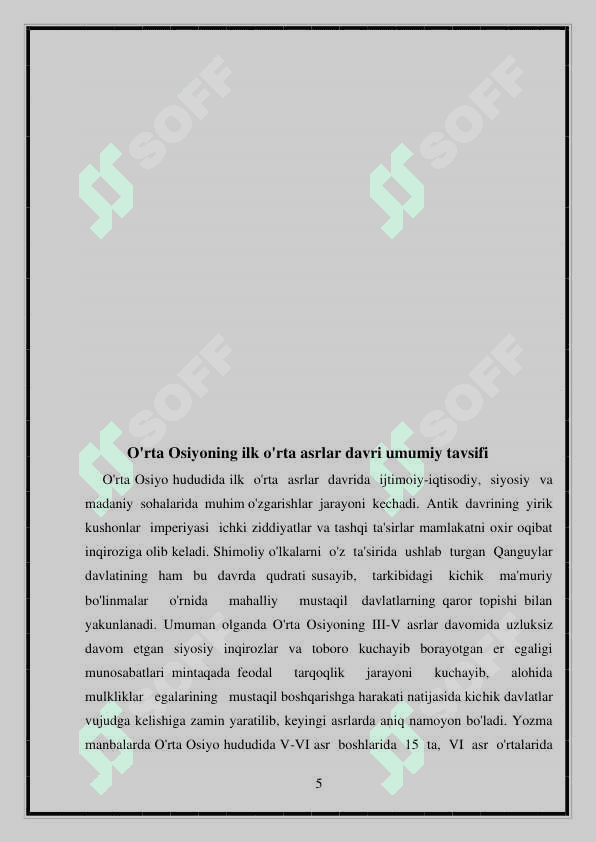 O‘rta Osiyoga Tohar Kidariylarning kirib kelishi. 5