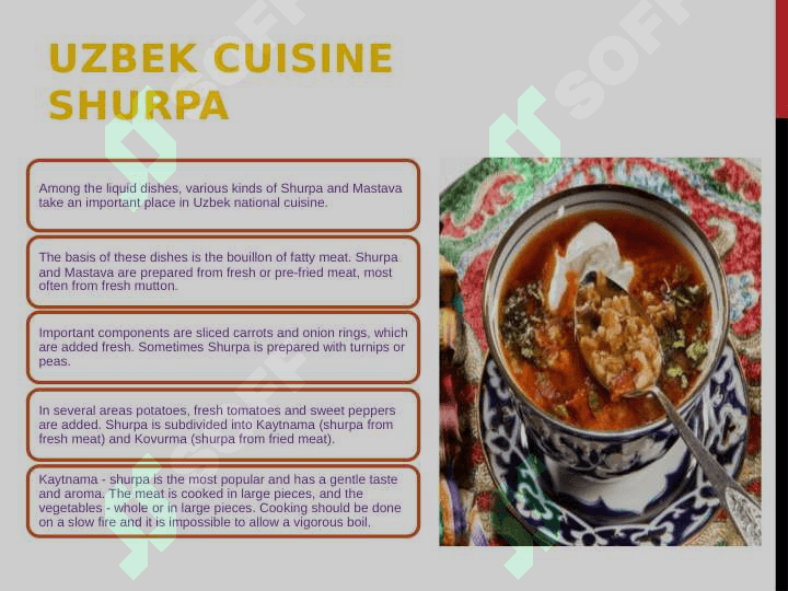 National Uzbek food 3