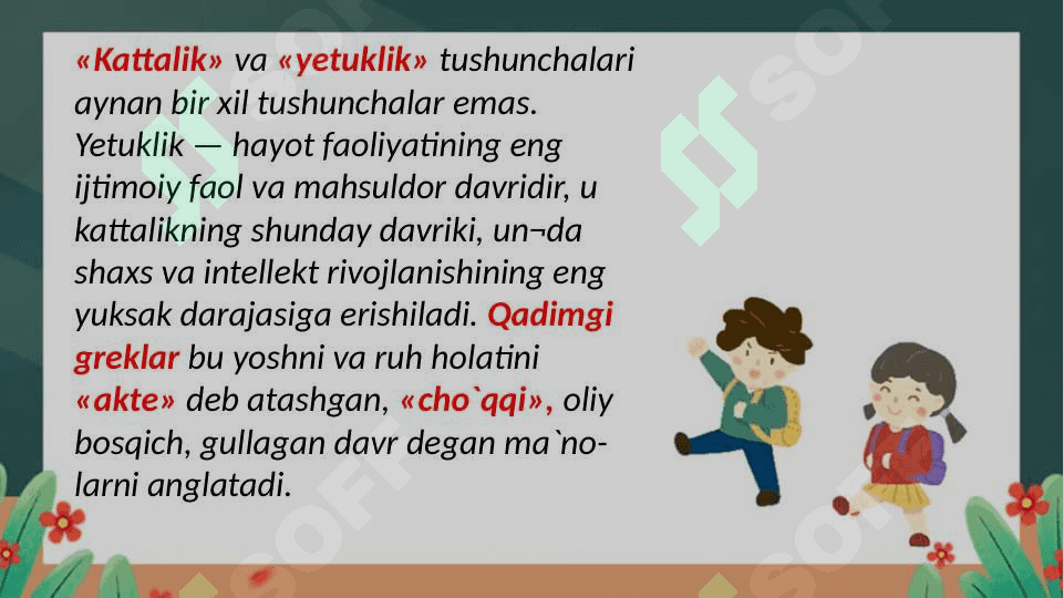 Ilk yetuklik davrining psixologik xususiyatlari 4