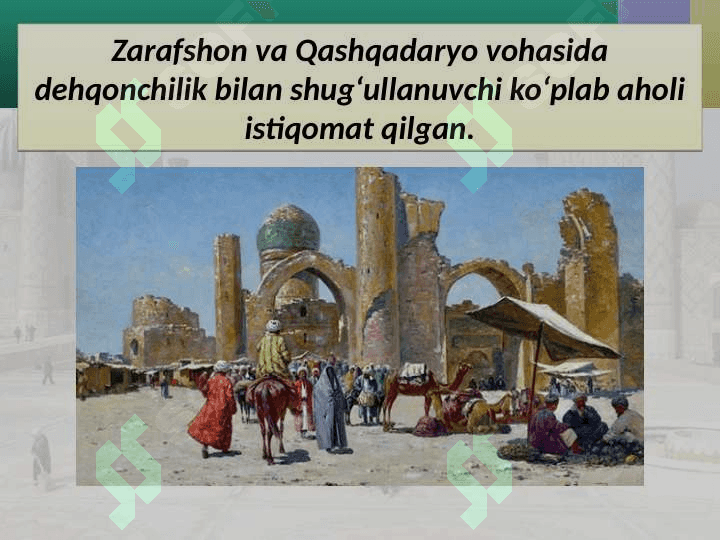 O‘zbekiston hududidagi ilk davlatlar  va ularning tuzilishi 3