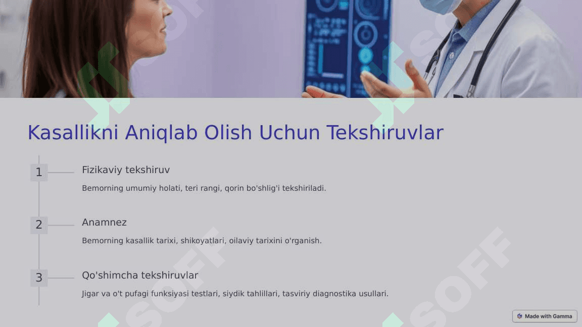jigar va o`t yullari kasalliogi H.M.D 3
