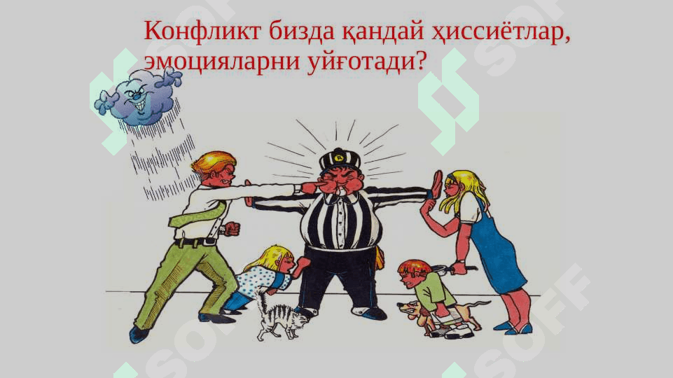 Мулоқотда конфликтнинг келиб чиқиш сабаблари 6