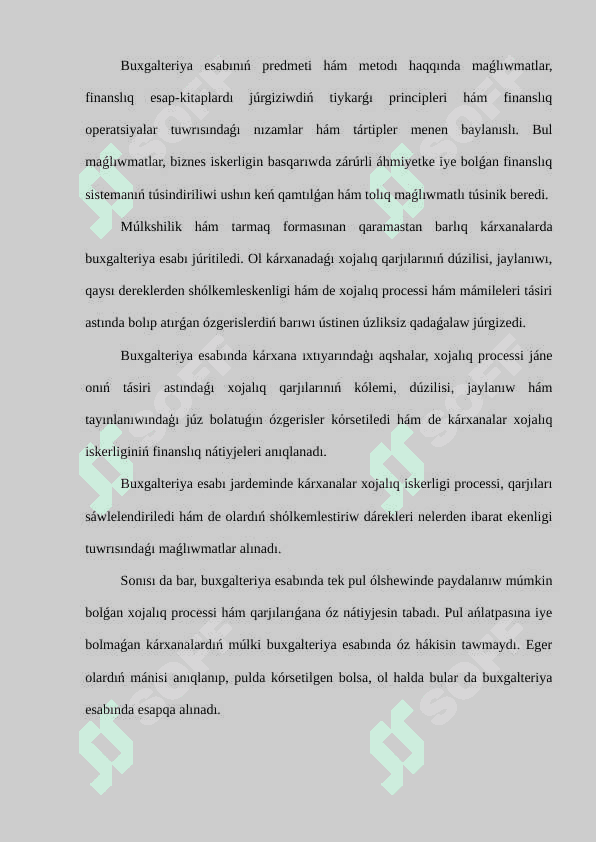 Audit Pánniń predmeti, obekti hàm metodları 6