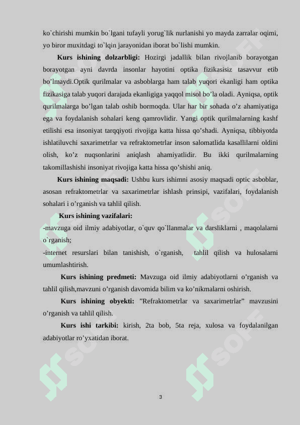 Refraktometrlar va saxarimetrlar 3