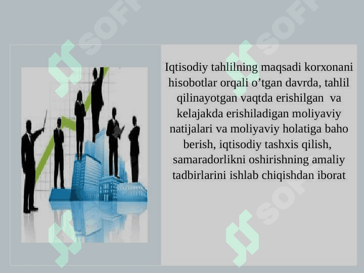 Iqtisodiy tahlil predmetining asosiy vazifalari va tamoyillari. 3