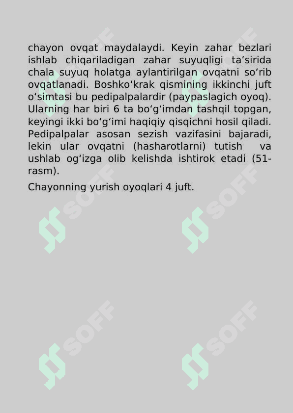 Bo’g’imoyoqlilarning keng tarqalish sabablari 6