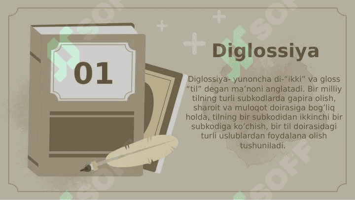 Bilingvizm, diglossiya va interferensiya . Uning turlari. 2