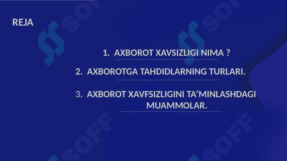 Axborot xavfsizligi 2
