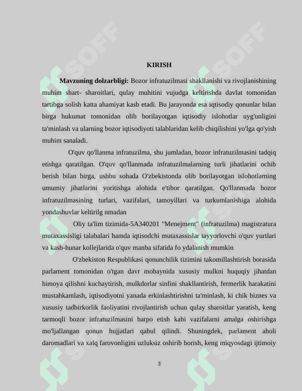 Birja-bozor infrastrukturasining asosiy bo’g’ini  sifatida. 3