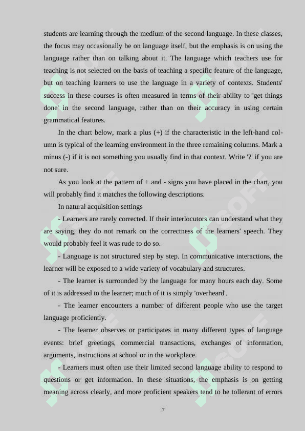PROBLEM BASED LEARNING AS AN ACTIVE METHOD OF TEACHING READING TO B2 LEVEL LEARNERS 7