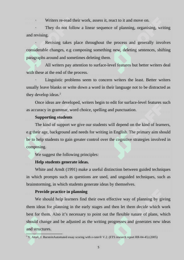 IMPROVING B2 LEVEL STUDENTS WRITING SKILLS BASED ON CHARTS 5