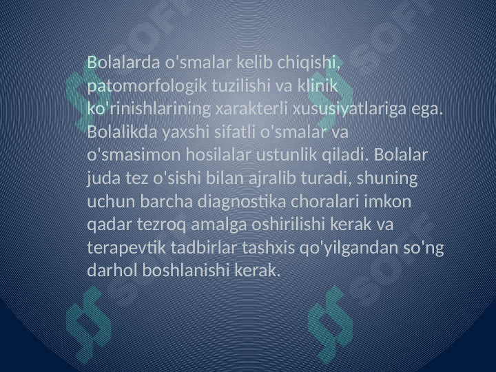 Bolalarda yuz
yumshoq to'qimalarining o'smasimon xosilalari xavfsiz o'smalar 4