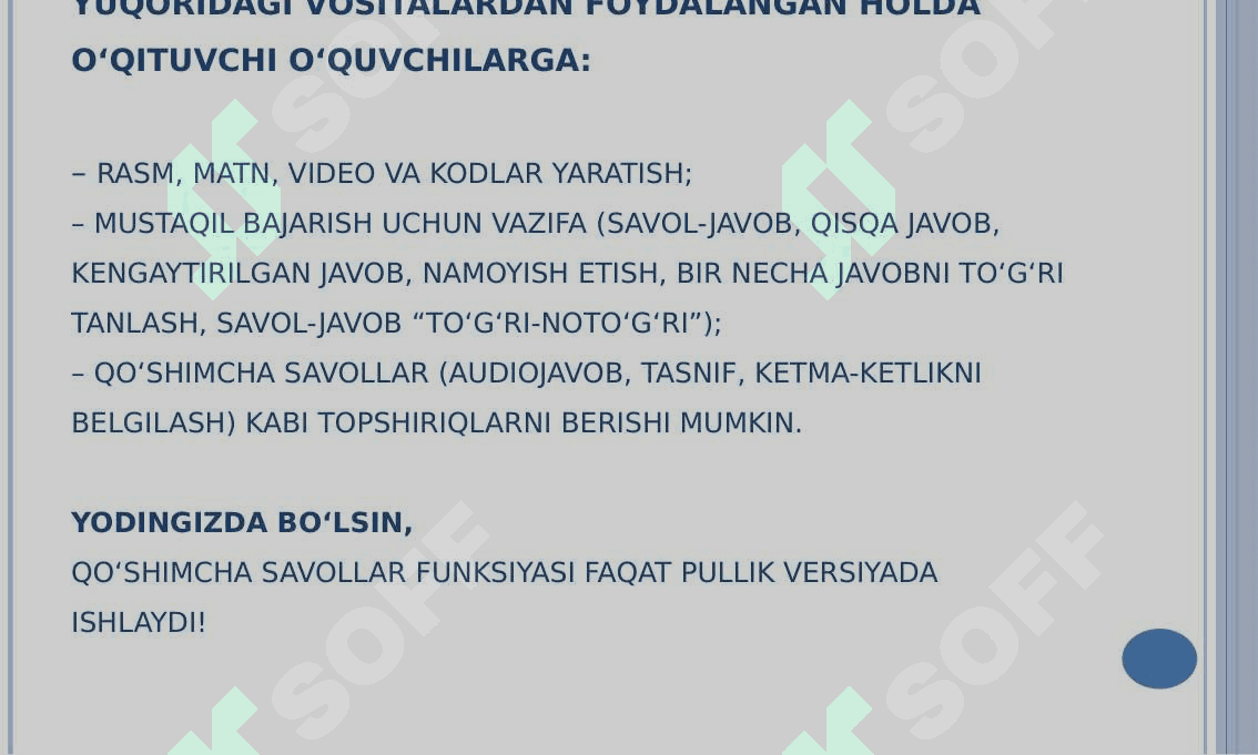 FANLARNI O’QITISHDA PEDAGOGIK DASTURIY VOSITALAR YORDAMIDA 8
