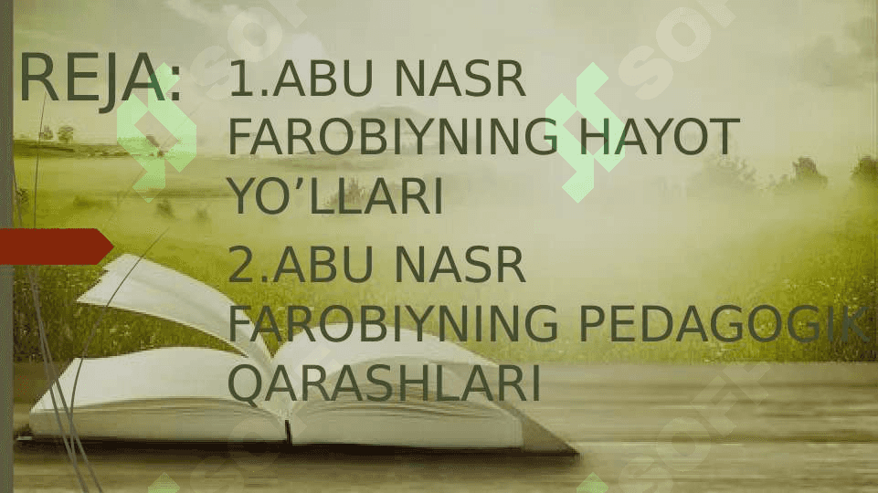 ABU NASR FAROBIYNING PEDAGOGIK QARASHLARI 2
