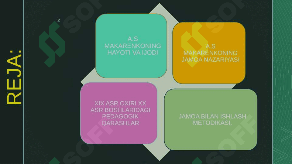 MAKARENKONING    PEDAGOGIK QARASHLARI 2