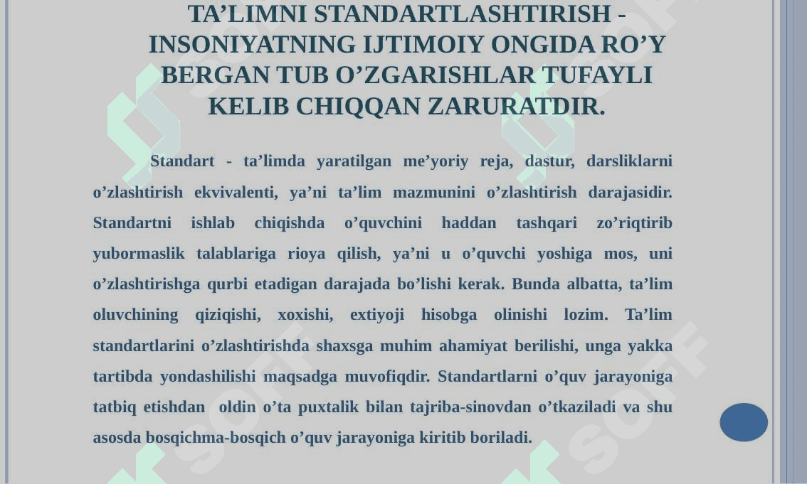 INFORMATIKA VA AT FANLARINI O’QITISHDA PEDAGOGIK DASTURIY VOSITALARDAN FOYDALANISH. 7