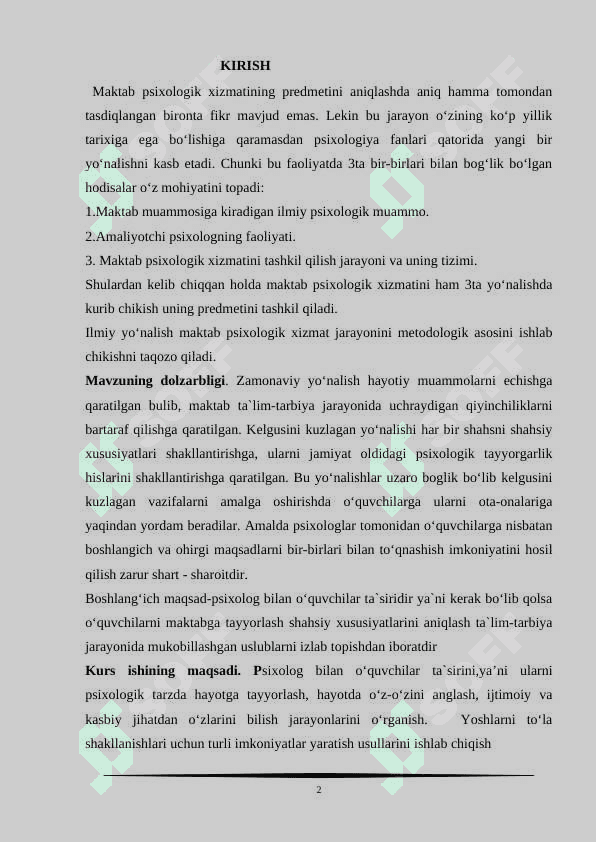 MAKTAB PSIXOLOGINING BOSHLANG'ICH SINF O'QUVCHILARI BILAN ISHLASH TARTIBI 3