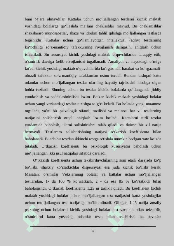 MAKTAB PSIXOLOGINING BOSHLANG'ICH SINF O'QUVCHILARI BILAN ISHLASH TARTIBI 6