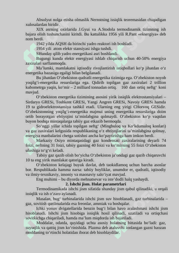 TEXNIK TERMODINAMIKA ASOSLARI 4