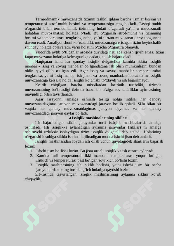 TERMODINAMIKANING BIRINCHI QONUNI IKKINCHI QONUNI 3