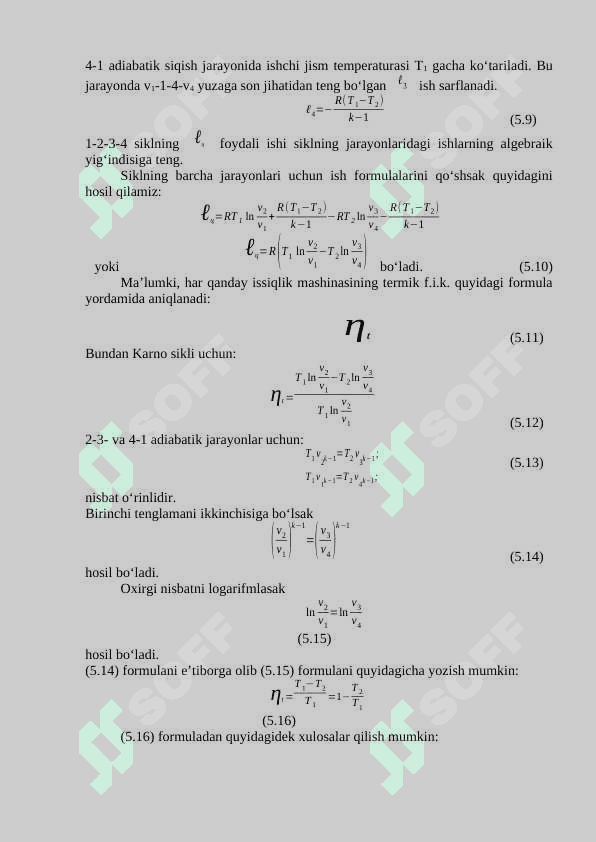 TERMODINAMIKANING BIRINCHI QONUNI IKKINCHI QONUNI 7