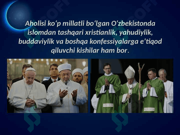 O‘zbekistonda konfessiyalararo munosabatlar 4