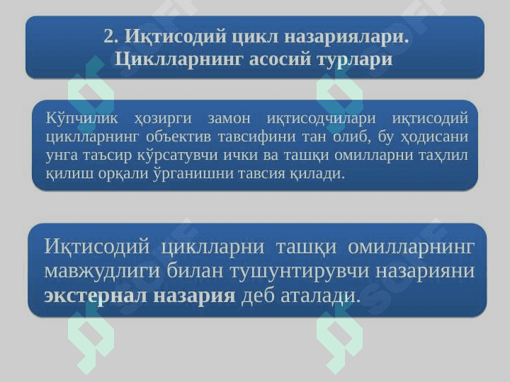 Iqtisodiyotning siklliligi va makroiqtisodiy barqa 6